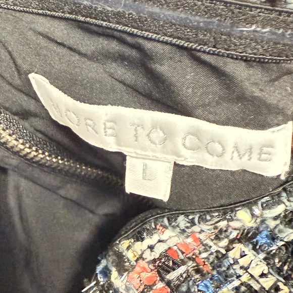 Chic Multicolor Tweed Skirt Set - Picture 6 of 6